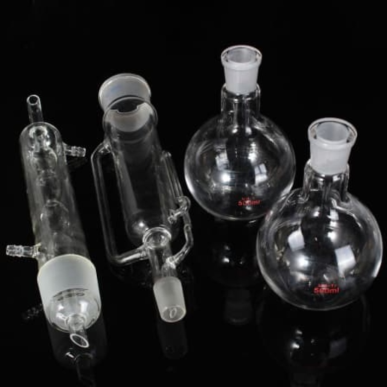 500ml 24/40 Lab Glass Soxhlet Extractor (Complete Set)