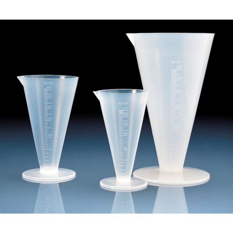 Conical Measures,Poly-Propylene 500ml