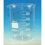 Glass Beakers Tall Form 600ml.