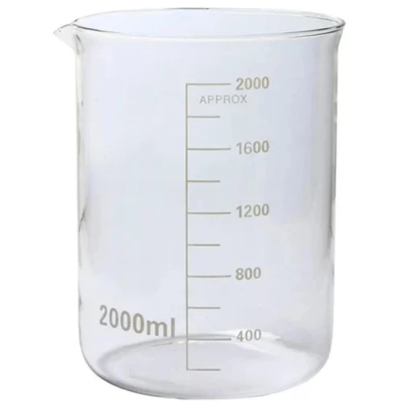 Beakers, Glass Tall Form 2000ml