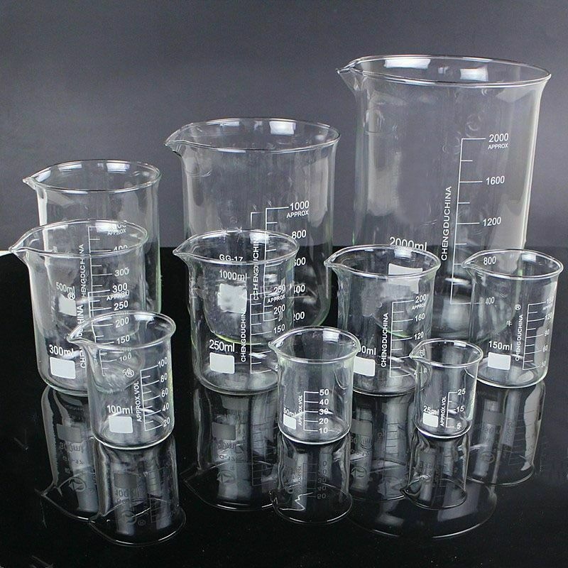 Glass Beakers Low Form