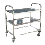 Trolleys Laboratory Stainless Steel 3 tier