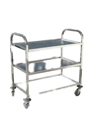 Trolleys Laboratory Stainless Steel 3 tier